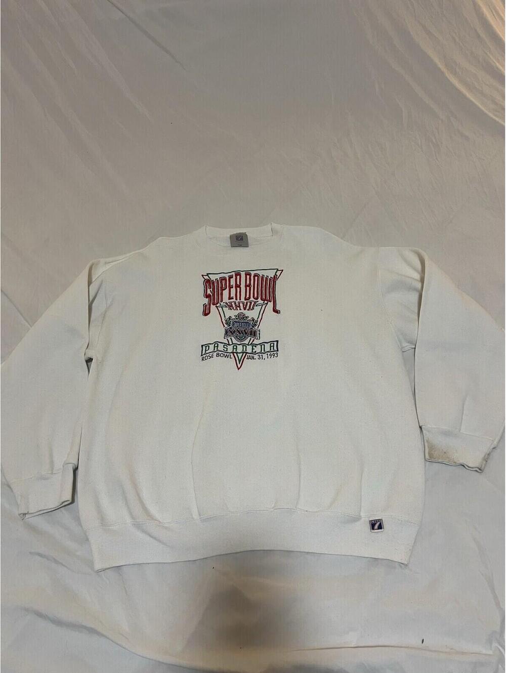 Vintage 1993 SUPER BOWL XXVIII GEORGIA DOME CREWNECK SWEATSHIRT SIZE Xl 370